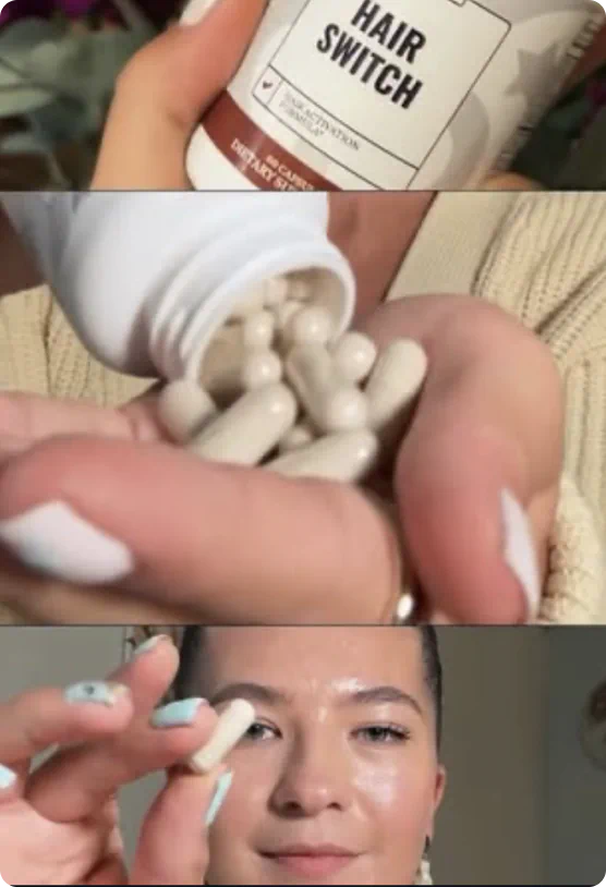 Play video: a customer takes Hair Switch
