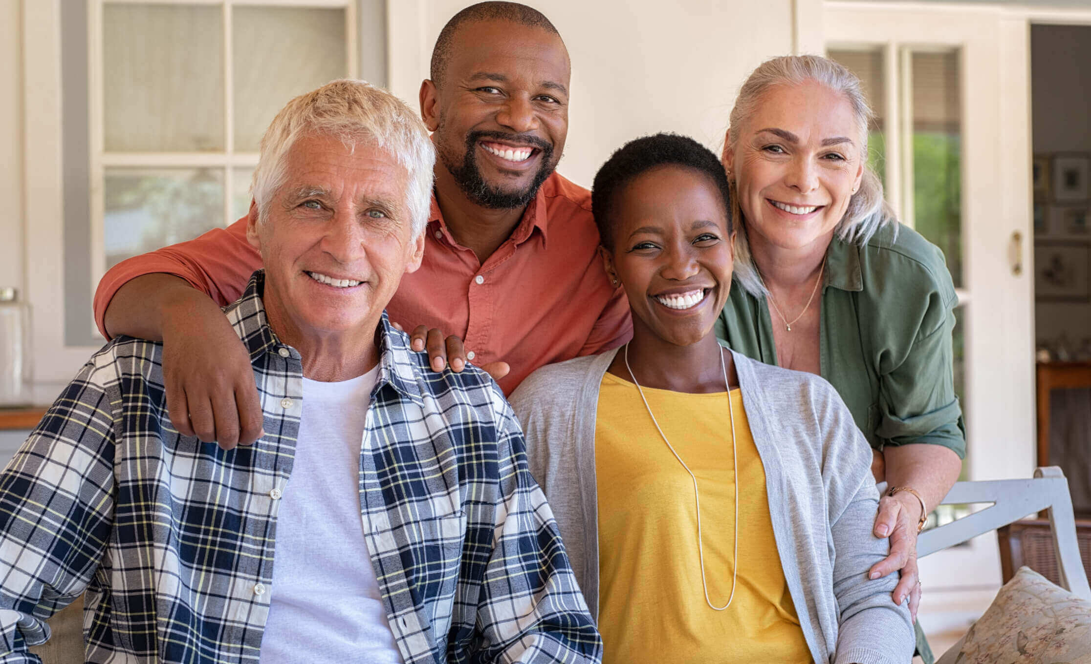 Happy middle aged couple