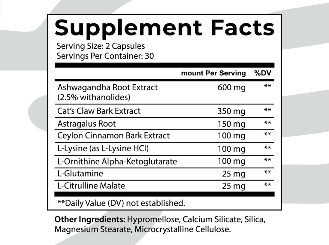 Supplement facts