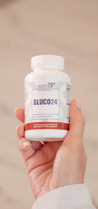 hand holding product bottle