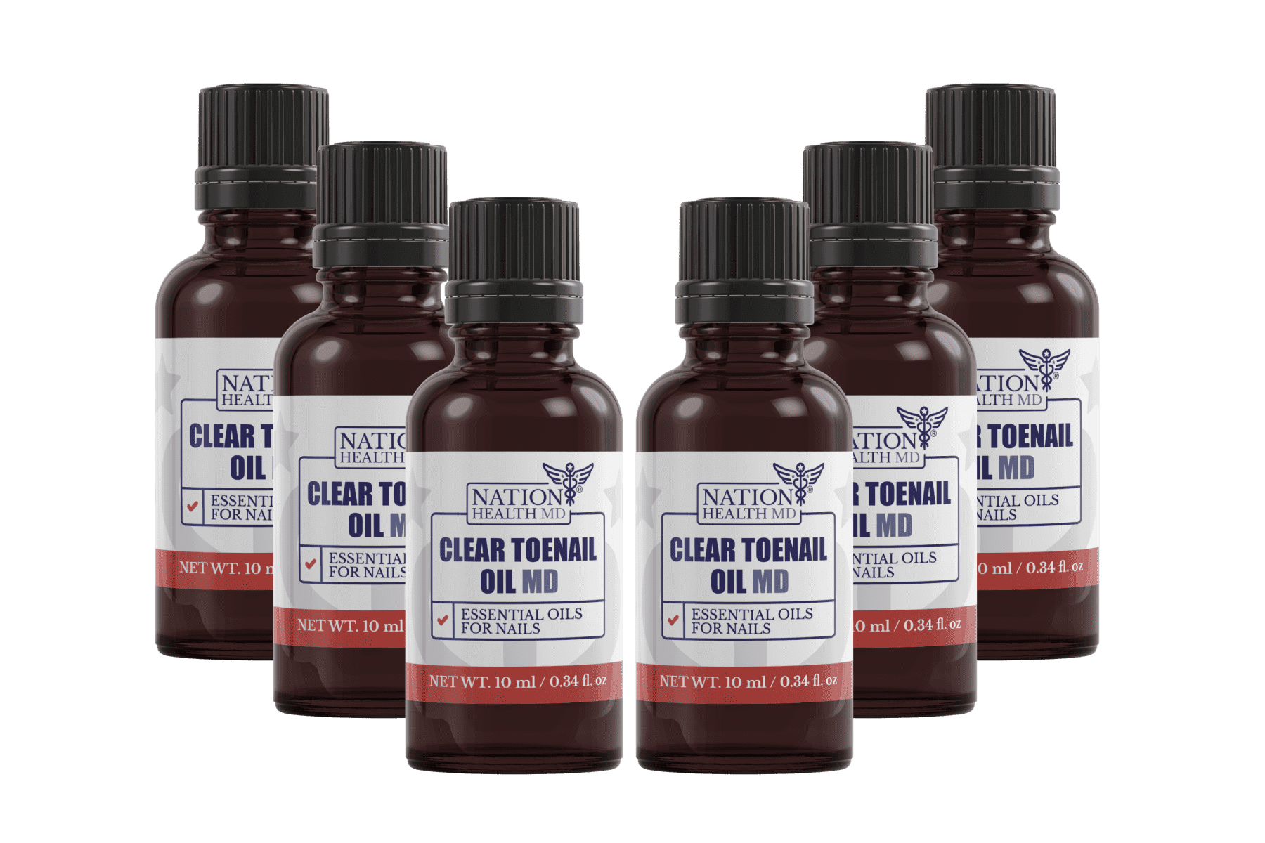 Clear Toenail Oil MD 6 Bottles