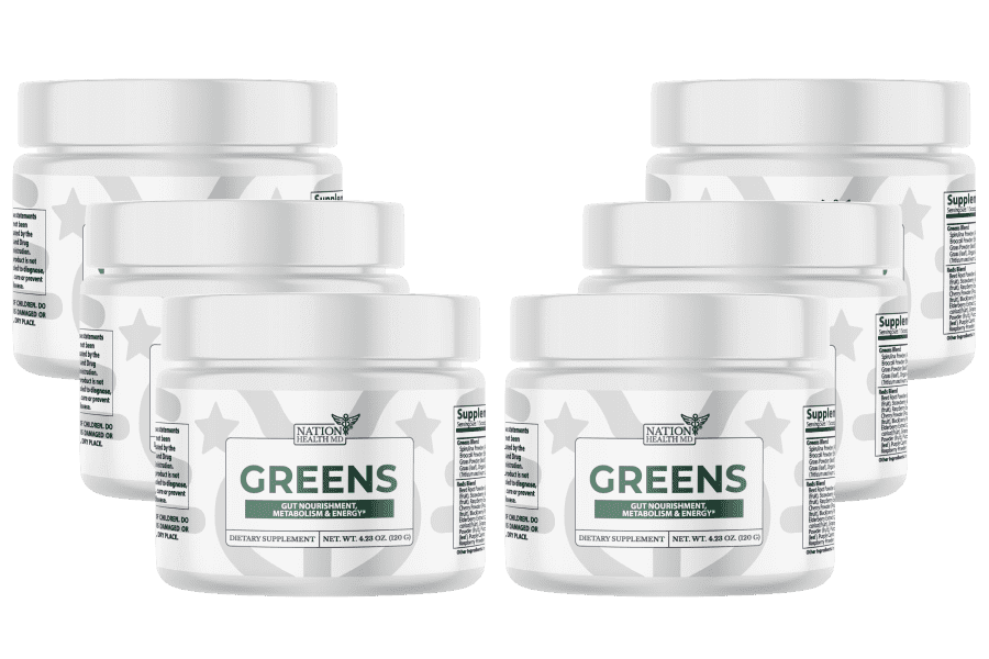 Greens 6 Bottles